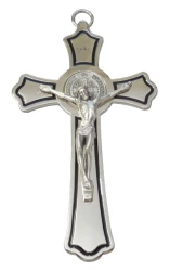 Kríž kov. (MODEP) Benediktínsky - čierny