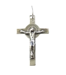 Prívesok kov. (K133) krížik Benediktínsky