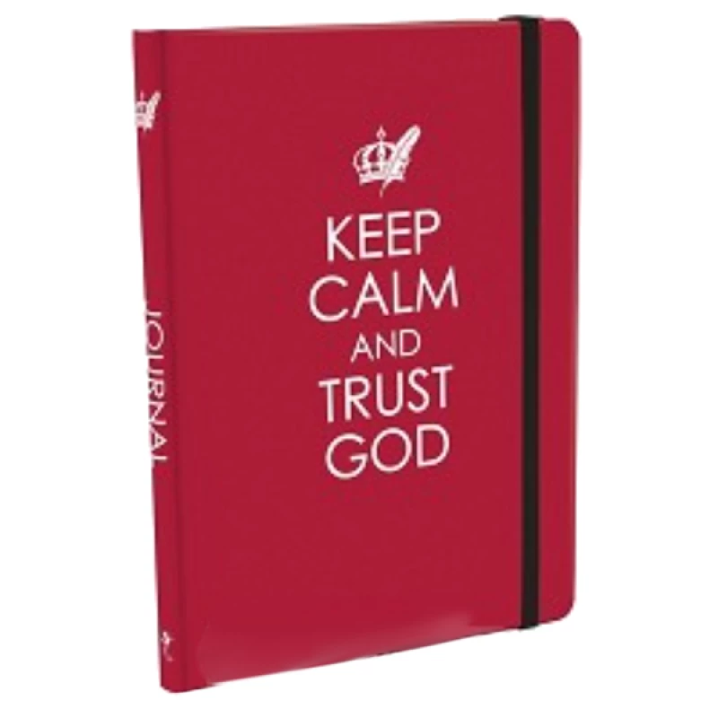 Zápisník Keep Calm and Trust God