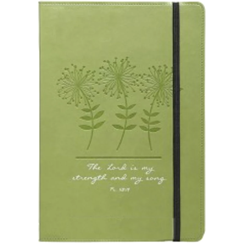 Zápisník The Lord is my strength - Green