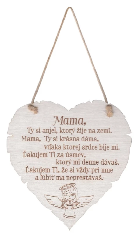 Citát na dreve (CDZ08): Mama...