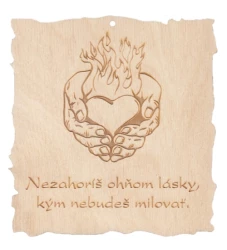 Citát na dreve (173): Nezahoríš ohňom lásky...