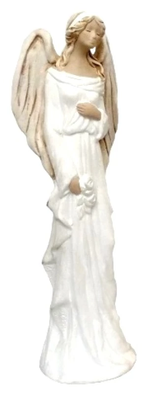 Anjel sadrový (179) - biely