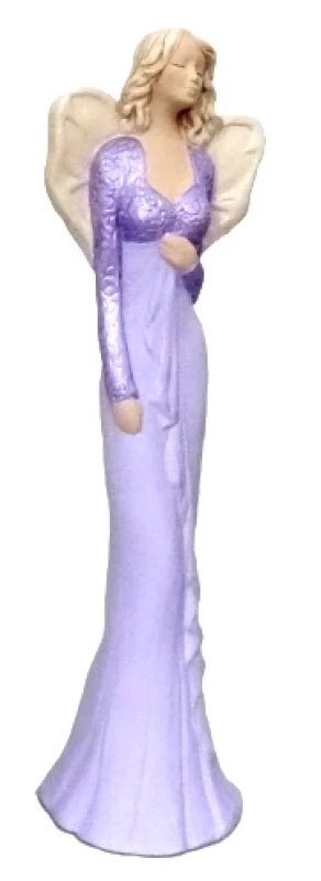 Anjel sadrový (170) - fialový
