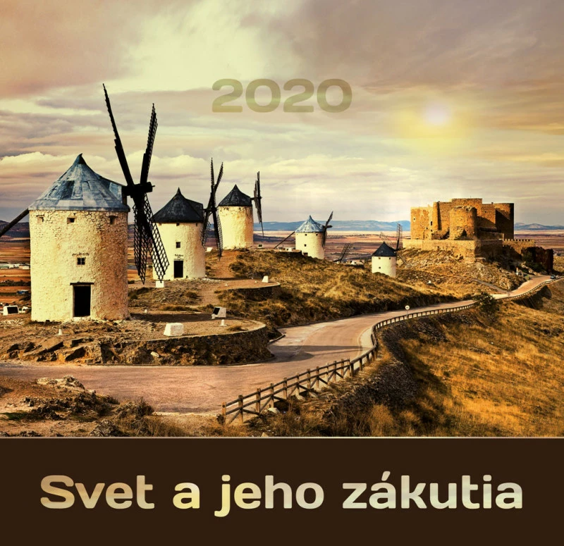 Kalendár 2020 (nástenný) Svet a jeho zákutia / PG