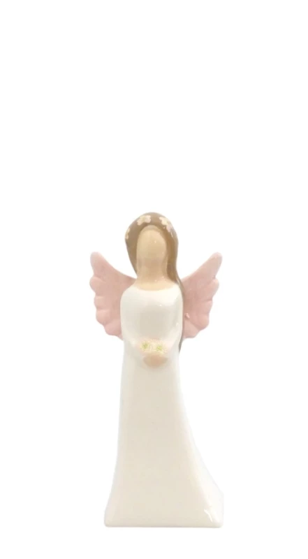 Anjel hlinený (447164-M) - biely