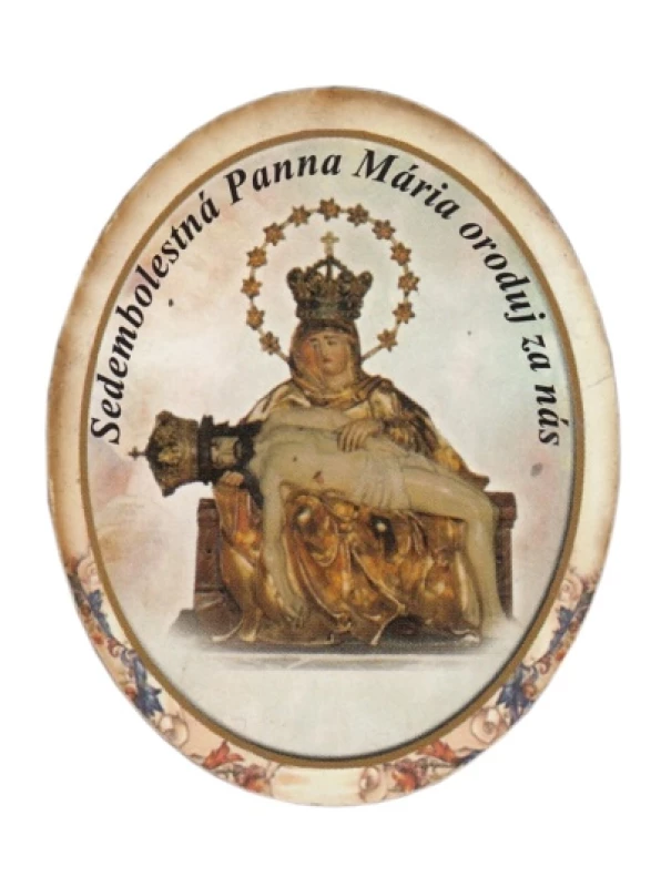 Magnetka drev. (1467/A) - Sedembolestná Panna Mária