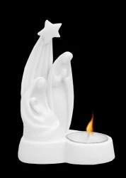 Svietnik (210) Svätá rodina - alabaster