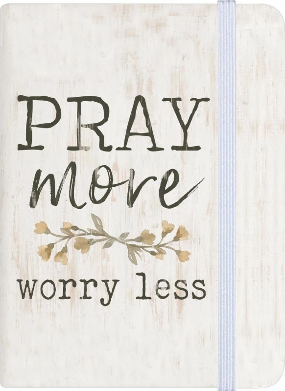 Zápisník Pray more worry less 656200967676