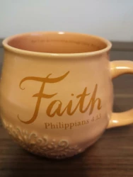 Hrnček Stonewear Faith Philipians 4:13