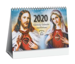 Katolícky kalendár 2020 (stolový) s modlitbami / JH