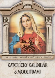 Katolícky kalendár 2020 (nástenný) s modlitbami / JH