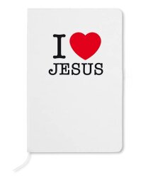 Zápisník A5 I love Jesus