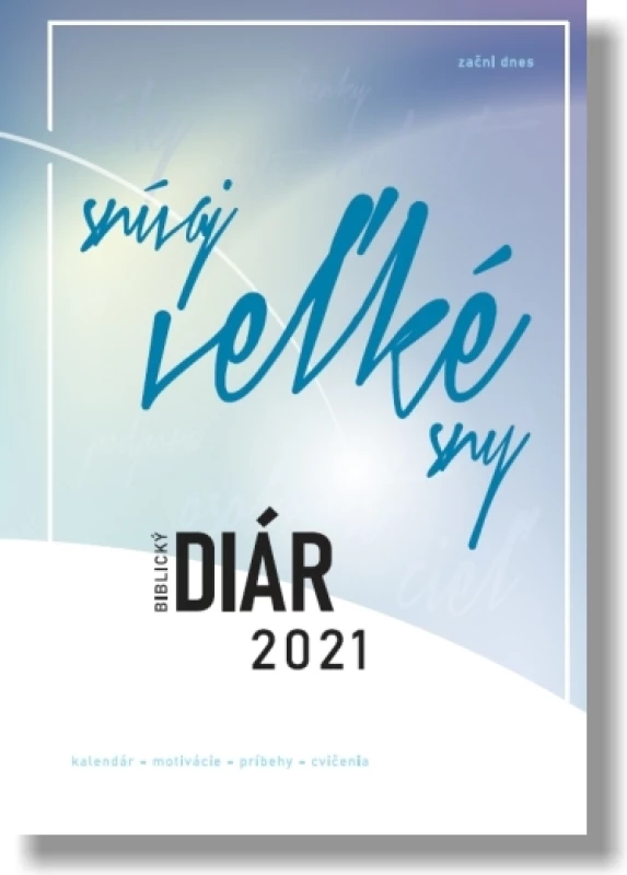 Biblický diár 2021 - modrý