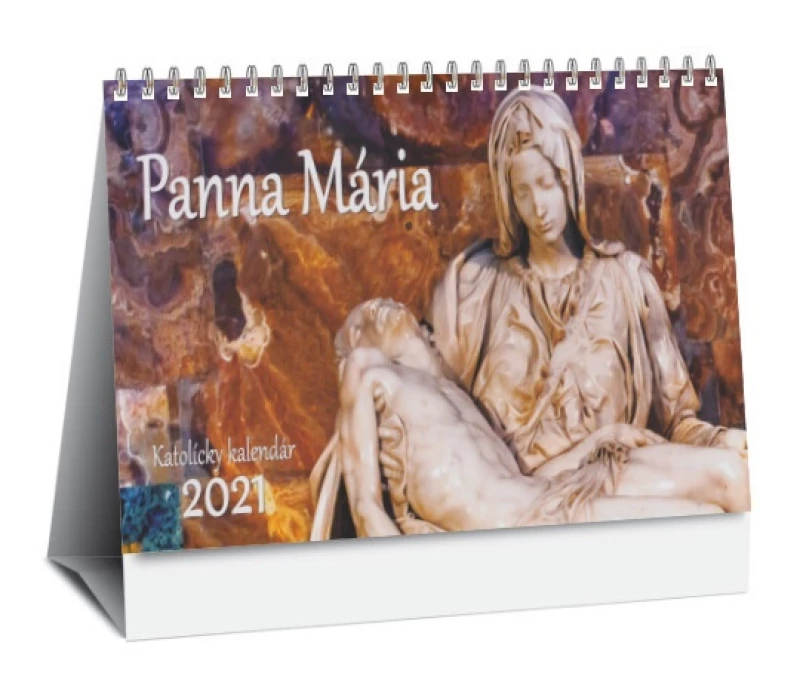 Katolícky kalendár 2021 (stolový) Panna Mária