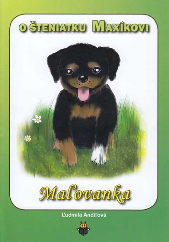 Maľovanka - O šteniatku Maxíkovi