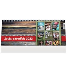 Kalendár 2022 (stolový) Zvyky a tradície