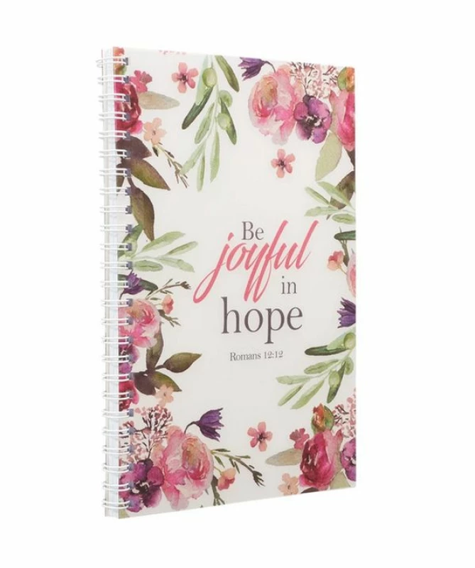 Zápisník Be Joyful in hope