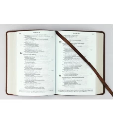 Biblia ekumenická, edícia SLOVO, dvojfarebná, hnedá, vrecková