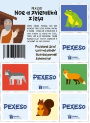 Pexeso - Noe a zvieratká z lesa