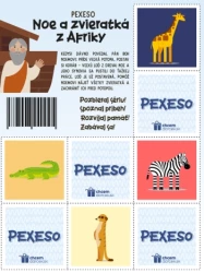 Pexeso - Noe a zvieratká z Afriky