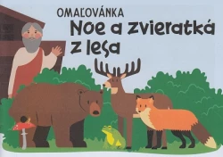 Maľovanka - Noe a zvieratká z lesa