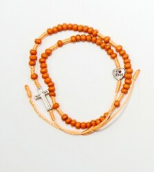 Náramok (BC1711) šnúrkový – oranžový