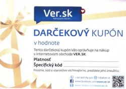 Darčekový poukaz od ver.sk v hodnote 10 EUR