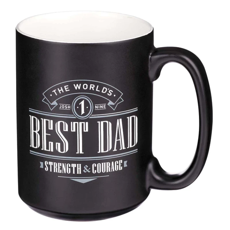 Hrnček The World's Best Dad - Joshua 1:9