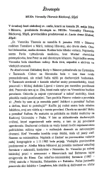 Slovenská mučeníčka Veronika Theresia Rácková, SSpS (2. vydanie)