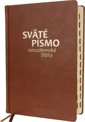 Sväté písmo - Jeruzalemská Biblia (veľký formát) - hnedá so zlatorezom