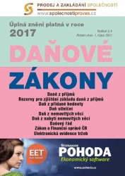 Daňové zákony 2017 ČR XXL ProFi