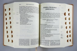 Sväté písmo - Jeruzalemská Biblia (stredný formát) - hnedá obálka