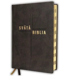 Svätá biblia / Roháčkov preklad, s indexami, rodinný formát, tmavohnedá
