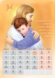 Kalendár pre deti s modlitbami 2024 (nástenný) / ZAEX