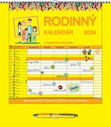 Rodinný kalendár 2024 (nástenný) / SG